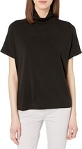 Daily Ritual Soft Rayon Jersey Oversized Short-Sleeve Funnel Neck Shirt Top XS - £11.75 GBP