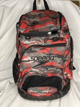 Speedo Teamster 35L Backpack Red Camo Print - £27.54 GBP