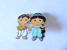 Disney Trading Pins 128331     DLP - Cutie Couples - Jasmine with Aladdin - ARTI - £37.59 GBP