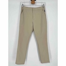 Solbari UPF50+ Khaki Ankle Pants Sz XS Beige Tan Slim Leg Outdoor Hiking - £21.86 GBP