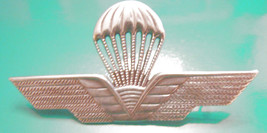 Patent frieze paratroopers paratroopers silver brooch parachute 925 parà... - £50.94 GBP
