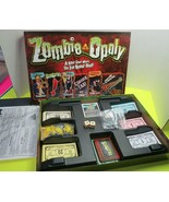 Zombie Opoly Board Game Zombieopoly Dead Horror Theme Complete In Box - £15.01 GBP