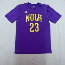 New Orleans Pelicans #23 Anthony Davis Youth Size L  Adidas Shirt Short Sleeve - $11.88