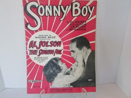 Sonny Boy Al Jolson The Singing Fool 1928 Sheet Music - £3.91 GBP