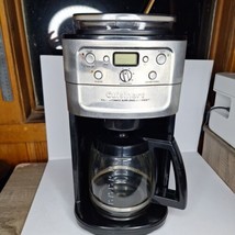 Cuisinart Fully Automatic Burr Grind &amp; Brew 12 Cups Coffee Maker Brushed Chrome - $69.29