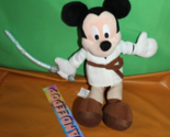 Disneyland Walt Disney World Mickey Mouse Star Wars Jedi Plush Stuffed A... - $24.74