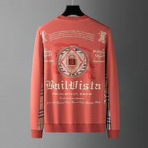   Fashion  Casual Heavy Industry Embroidery Printed Sweater Men&#39;s 2023 N... - $414.26