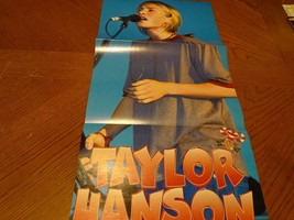 Taylor Hanson Hanson magazine poster clipping Hanson and Friends 90&#39;s MM... - $5.00