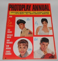 1959 PHOTOPLAY ANNUAL  MAGAZINE Elis Presley, Rick Nelson, Liz Taylor  C... - £23.52 GBP