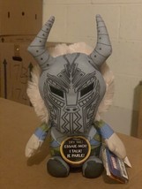 Marvel Black Panther Erik Killmonger 7&quot; Plush Talks Wakanda Stuffed Animal Toy - £25.89 GBP