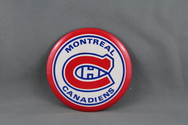 Montreal Canadiens Pin (VTG) - Large Logo - Celluloid Pin - £14.96 GBP