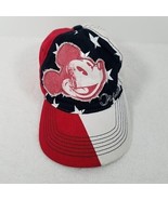 Mickey Mouse Original Disney Parks Hat Adjustable Hook And Loop Red Whit... - £16.40 GBP