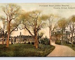 Provincial Royal Jubilee Hospital Vancouver BC Canada 1910 DB Postcard L12 - $4.90