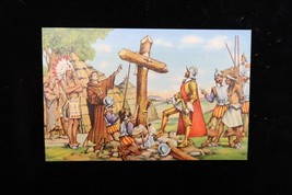 Vtg Curt Teich Chicago Coronado &amp; The Cross Postcard 1941 NOS Colorful - $6.00