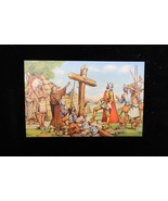 Vtg Curt Teich Chicago Coronado &amp; The Cross Postcard 1941 NOS Colorful - €5,19 EUR
