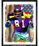 Carl Eller Minnesota Vikings Football Print Poster Wall Art 18x24 - £21.18 GBP
