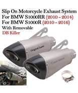For BMW S1000RR S1000R 2010 - 2014 2015 2016 Motorcycle 60mm Modify Exha... - $309.81 CAD