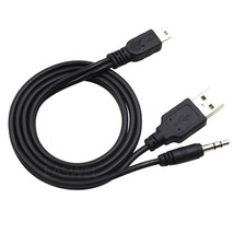 3.5mm USB to Mini USB Aux Cable Power Charger For iHome iBT60 Portable S... - $16.14