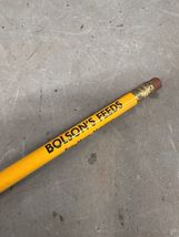 Vintage Bolson's Feeds Company Decorah Iowa IA Pencil Agricultural Nutri... - $10.12