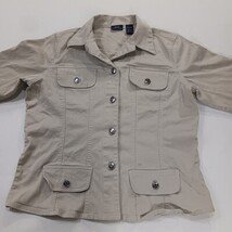 BP Bailey’s Point RN#56951 Women’s Tan/Khaki Cotton Blend Jacket Size L (13/15) image 14