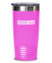 Inspirational Tumbler Avatar Elements Line, Water Earth Fire Air Pink-T-20oz  - £23.33 GBP