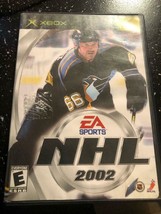 EA Sports NHL 2002 (Microsoft Xbox, 2001) Complete w/ Manual - Tested Working - £0.77 GBP