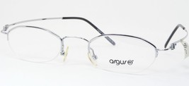 Vintage Argus 3868 Silver Unique Rare Eyeglasses Glasses Frame 48-19-135 Germany - $55.73