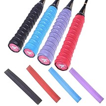 4Pcs Racquet Grip, Super Absorbent Badminton Racket Grip Anti Slip Racke... - £8.64 GBP