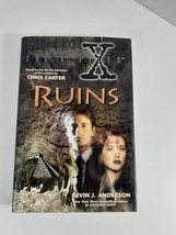 Ruins The X files Kevin J. Anderson 1st 1996 hardcover dust jacket fiction - £4.67 GBP