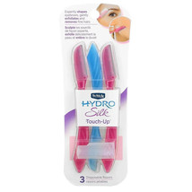 Schick Hydro Silk Touch-up 3pk Disposable Razors &amp; Multipurpose Beauty Tool ~NEW - £6.14 GBP