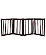 Dynamic Accents 42423 - 32 Inch 4 Panel Free Standing EZ Gate - Black - £200.65 GBP