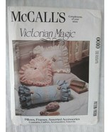 McCall&#39;s Victorian Magic Pillows Frames Basket Uncut Pattern #0010 - £7.00 GBP