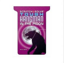 Scratch &amp; Solve Tough Hangman In The Moon By Mike Ward - £5.37 GBP