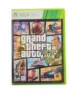 GRAND THEFT AUTO 5V XBox 360 (2013) Complete CIB Map Poster Included UNT... - $14.94