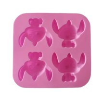 4 Cube Blue Koala Silicone Ice Cube Tray / Treat Mold Bakeware - New - $12.99