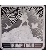 Trump Train 1 Oz .999 Fine Silver Square 2024 Direct From Mint Sealed Tube - €42,78 EUR