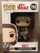 Funko POP - Rey - Star Wars - The Last Jedi - #190 Vinyl Bobble-Head NEW... - $9.49