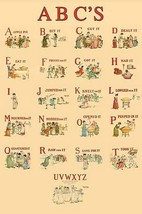 Kate Greenaway&#39;s ABC&#39;s by Kate Greenaway - Art Print - £16.42 GBP+