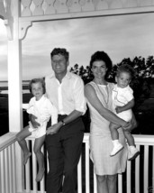 President John F. Kennedy and family Hyannis Port summer 1962 New 8x10 Photo - £7.06 GBP