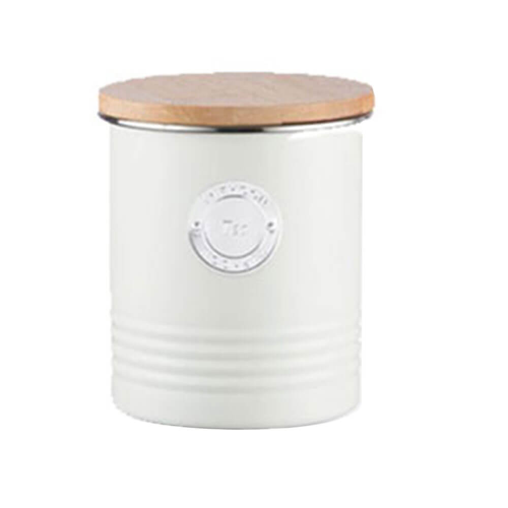 Typhoon Living Tea Canister 1L - Cream - $31.83