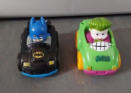 Fisher Price Little People DC Super Hero Friends Batman The Joker Car Lot - $17.63
