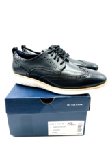 Cole Haan Grand Evolution Shortwing Oxford Sneakers - Black / Ivory, US 9M - $98.99