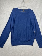 J.Crew Sweater Mens XL Slim Knitted Cotton Long Sleeve Pullover Crew Nec... - $31.88