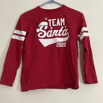 Team Santa 2022 Youth Kids Long Sleeve Tee Shirt Top Large 10/12 - €7,70 EUR