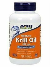 NOW Foods - Neptune Krill Oil 500 mg. - 120 Softgels - £37.76 GBP