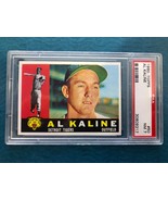 Authenticity Guarantee

1960 TOPPS BASEBALL CARD AL KALINE #50 (PSA NM-7) - $5,131.10 MXN