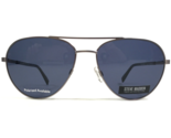 Steve Madden Sunglasses ECLECTIK GUNMETAL MATTE Aviator Frames with Blue... - £21.88 GBP