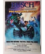 1986 Original Busch Beer Pro National Series Tractor &amp; Truck Pull St. Lo... - £102.81 GBP