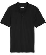 Calvin Klein Mens Reg-Fit Smooth Cotton Monogram Logo Polo Shirt Black B... - $665.26 MXN
