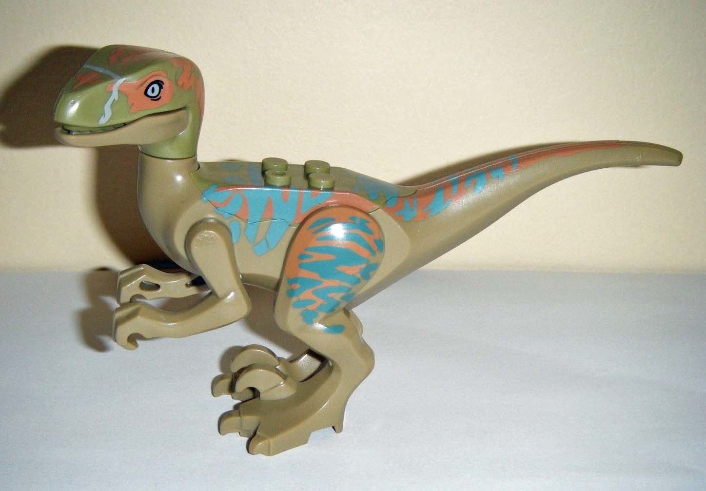 Velociraptor Echo Jurassic World Dinosaur Custom Minifigures - LEGO (R ...